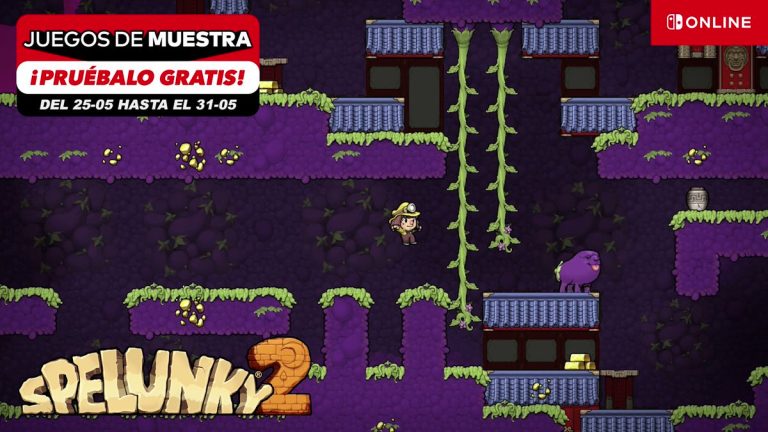 Spelunky 2 será el siguiente juego que se podrá disfrutar de forma gratuita en Juegos de muestra
