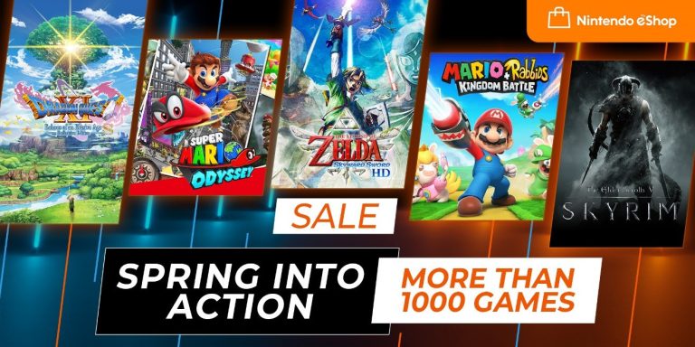La eShop de Nintendo Switch cuenta con una promoción con más de 1.000 juegos rebajados