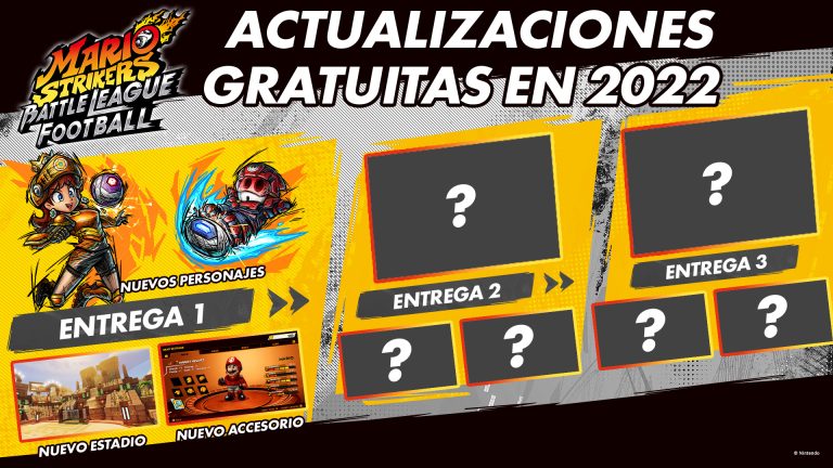 Este viernes llegarán Daisy y Shiguy a Mario Strikers: Battle League Football mediante una actualización gratuita