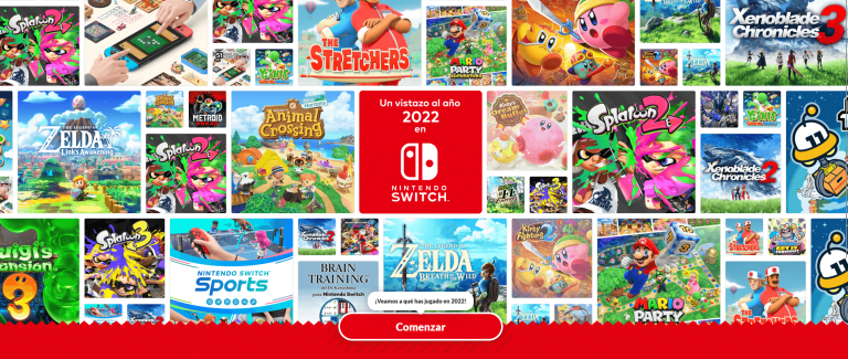 Ya puedes repasar tu último año con Nintendo Switch