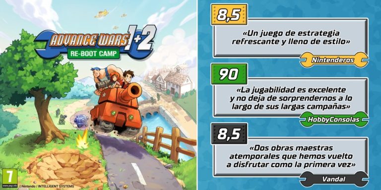 Nintendo comparte los análisis de Advance Wars 1+2: Re-Boot Camp