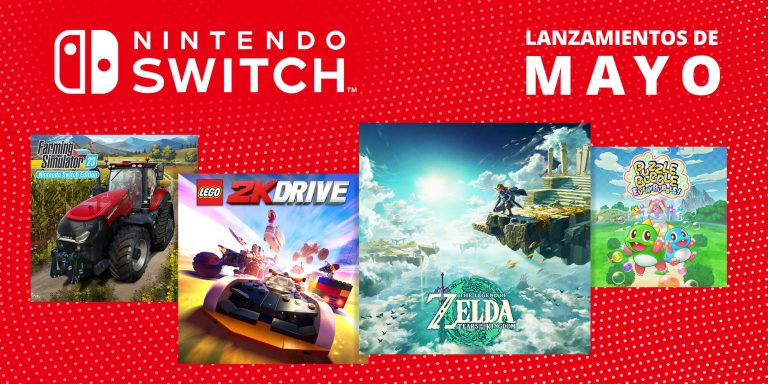 Nintendo comparte algunos juegos que llegarán en mayo