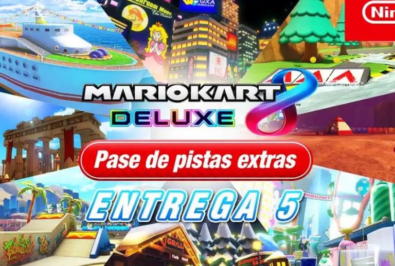 Nuevas imagenes de la quinta entrega de pistas extras de Mario Kart 8 Deluxe