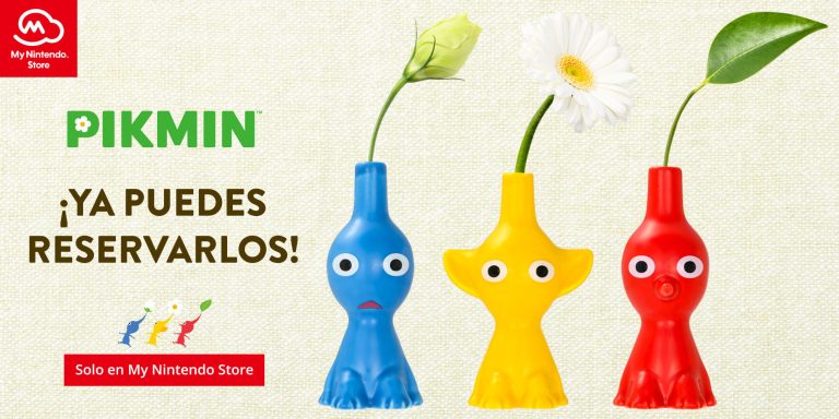 Ya puedes reservar estas tres macetas de Pikmin
