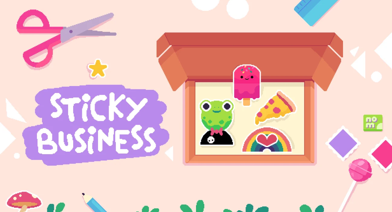 Imagen de la portada de Sticky Business