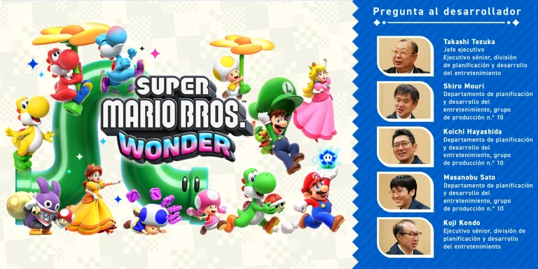 Se han compartido cuatro entrevistas con los desarrolladores de Super Mario Bros. Wonder