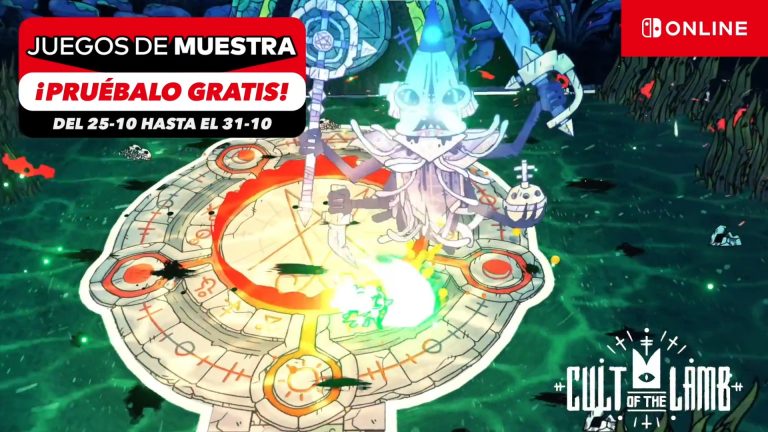 Cult of the Lamb disponible gratis con Juegos de muestra en Nintendo Switch