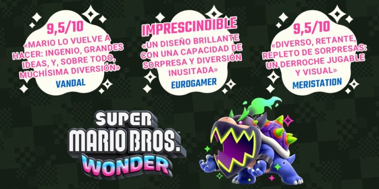 Disponibles las opiniones finales de Super Mario Bros. Wonder