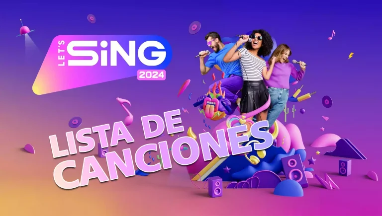 Os traemos una lista con todas las canciones que incluirá Let’s Sing 2024 de Nintendo Switch