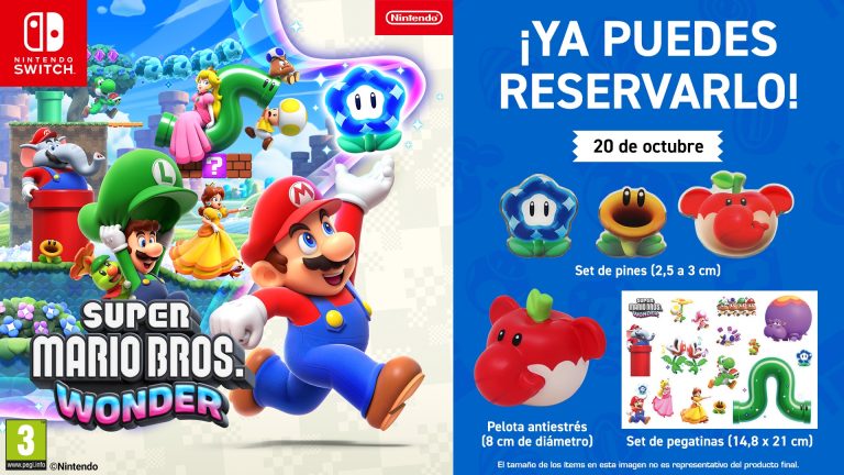 Estos son los regalos que puedes conseguir con la reserva de Super Mario Bros. Wonder