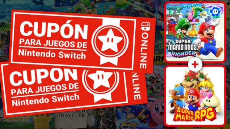 Ya disponibles Super Mario Bros. Wonder y Super Mario RPG en los cupones digitales