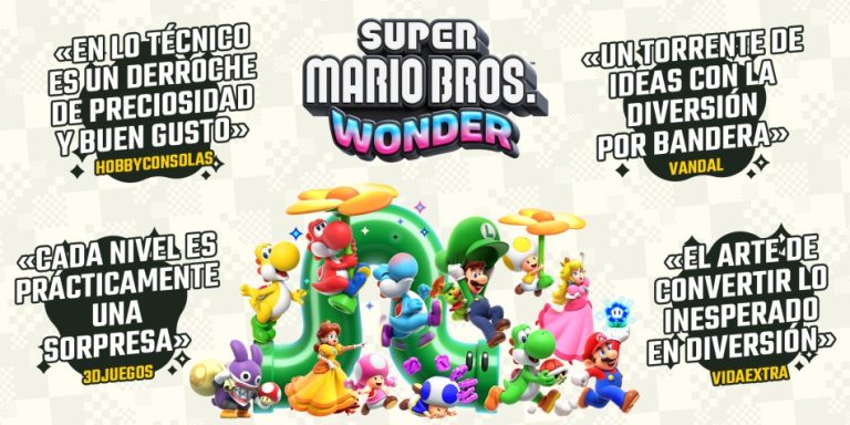 Nintendo comparte las primeras opiniones de Super Mario Bros. Wonder