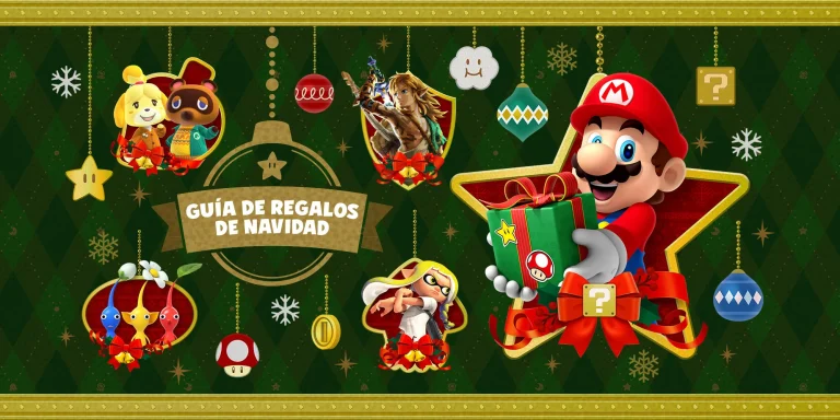 Disponible la guía de regalos de Nintendo para esta Navidad
