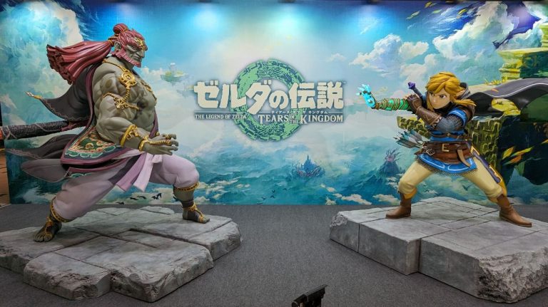 Nintendo ha instalado una figura de Ganondorf en una plaza de Japón