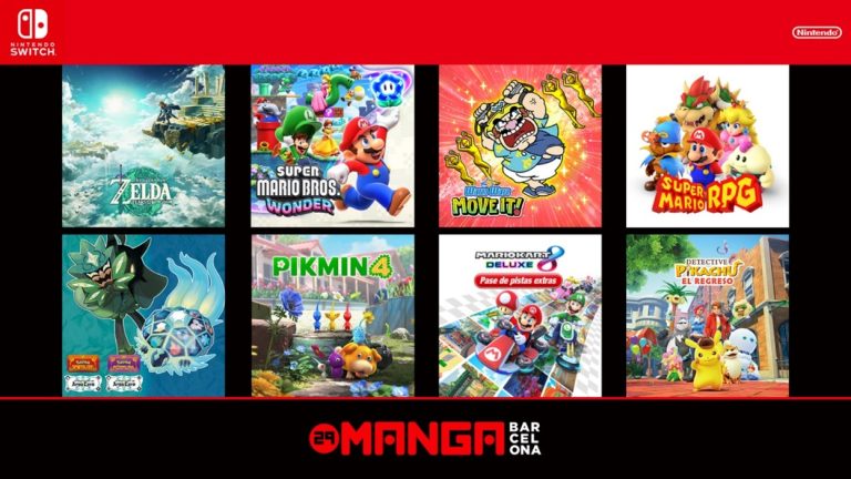 Nintendo regresará una vez más al Salón del Manga de Barcelona