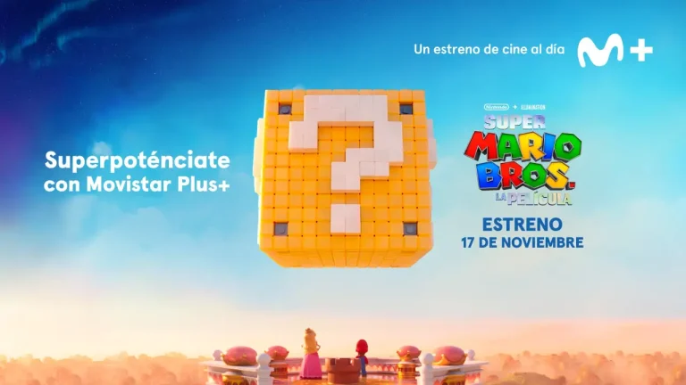 Super Mario Bros. la película llegará este mes a Movistar Plus+ en España