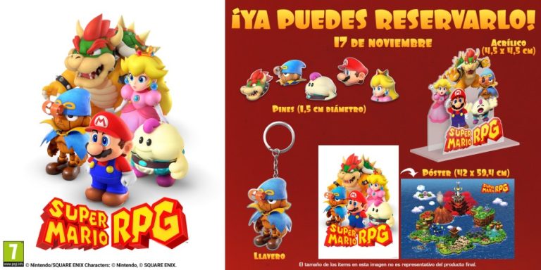 Ya se encuentran disponibles las reservas de Super Mario RPG