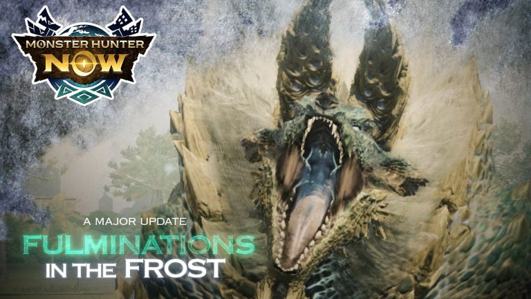 Fulminaciones en la escarcha ya disponible en Monster Hunter Now