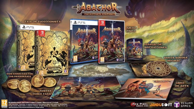 Abathor anunciado junto a Edición Física para Nintendo Switch