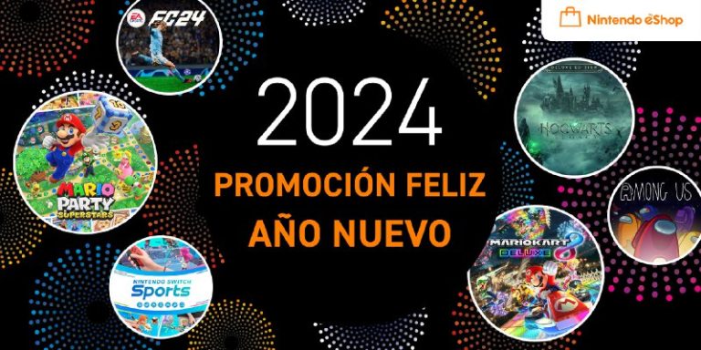 Nintendo Switch recibe ofertas digitales con motivo de año nuevo