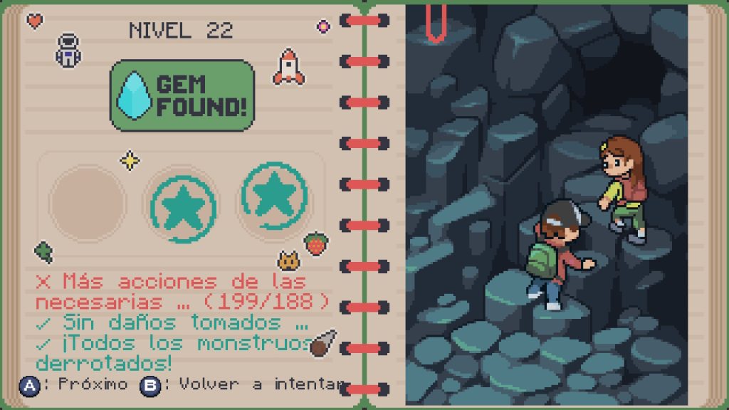 Nivel 22 de Prune & Milo.