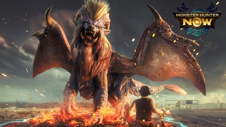El evento «Aullidos del rey flamígero» llega a Monster Hunter Now
