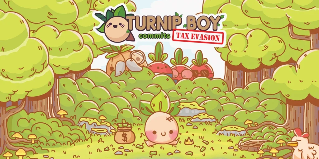 análisis de Turnip Boy Commits Tax Evasion