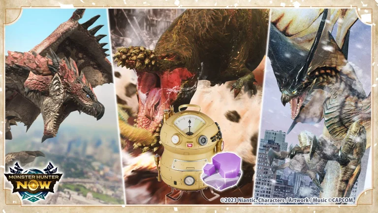 Evento «¡Vaya movifundición desmedida!» de octubre llega a Monster Hunter Now