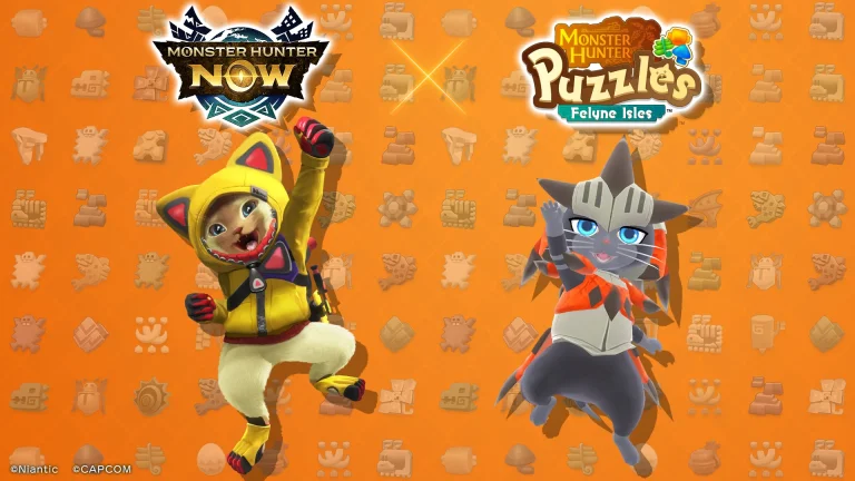 Evento en colaboración con Monster Hunter Now llega a Monster Hunter Puzzles: Felyne Island