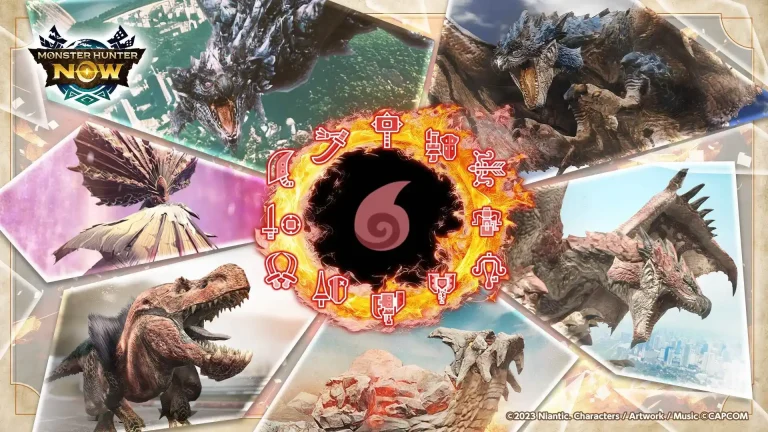 Misiones de elemento fuego en Monster Hunter Now