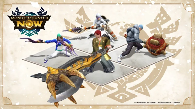 Evento «¡Muy feliz caza!» en enero de 2025 en Monster Hunter Now