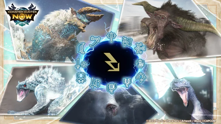 Misiones de elemento rayo en Monster Hunter Now