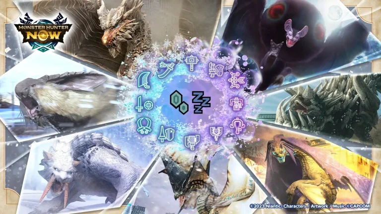 Misiones de elemento hielo y sueño en Monster Hunter Now