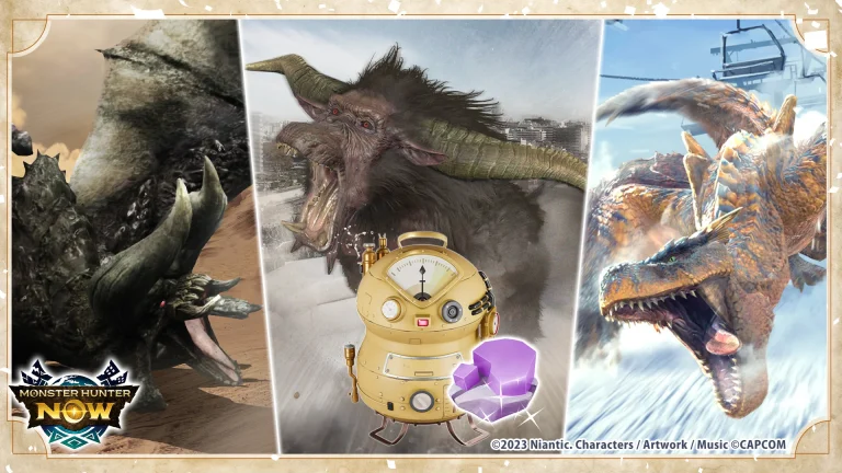 Evento «¡Movifundición desmedida!» de enero de 2025 llega a Monster Hunter Now