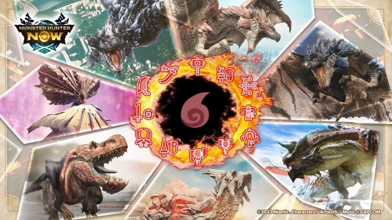 Misiones de elemento fuego en Monster Hunter Now