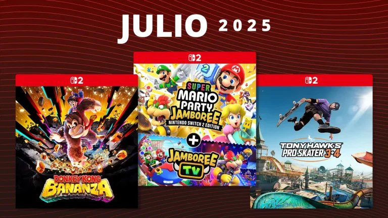 Videojuegos destacados para el mes de julio de 2025 en Nintendo Switch