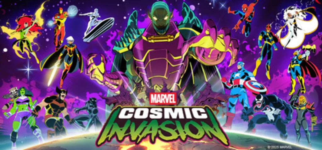 Portada MARVEL Cosmic Invasion