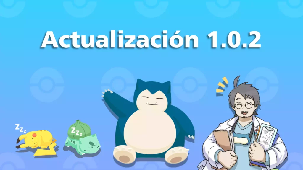 Actualización Pokémon Sleep 1.0.2