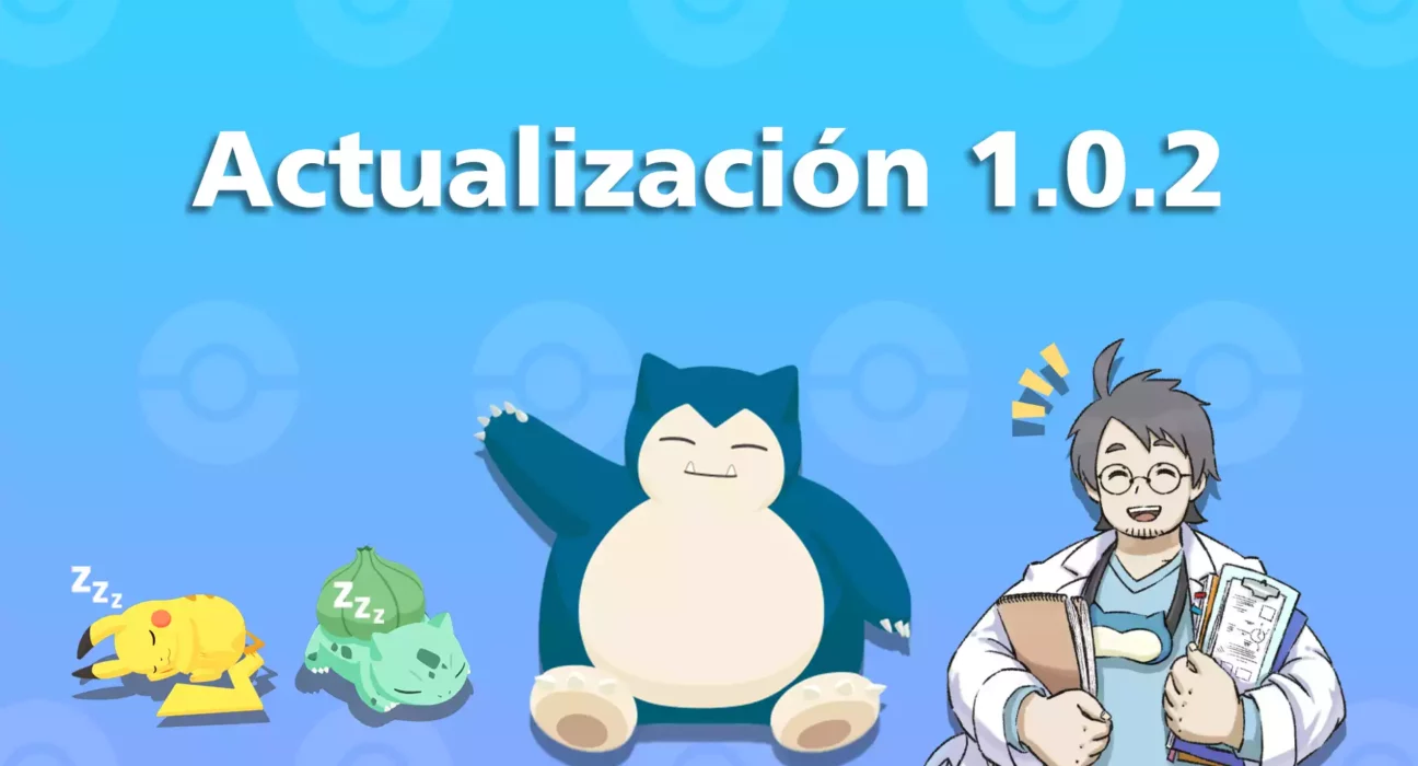 Actualización Pokémon Sleep 1.0.2