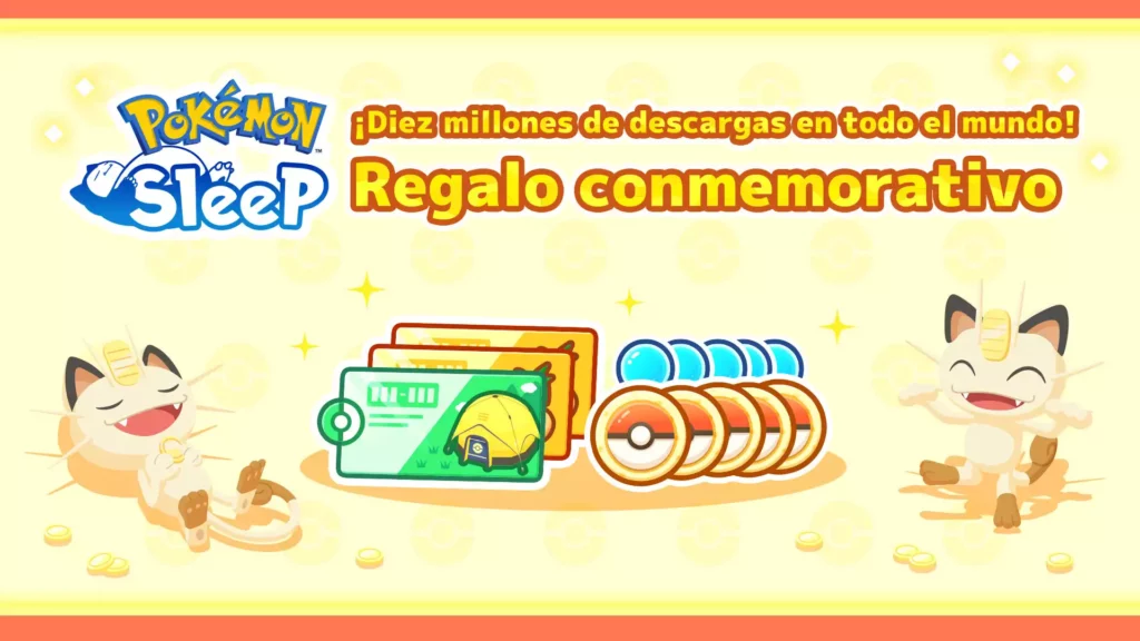 Pokémon Sleep Regalos