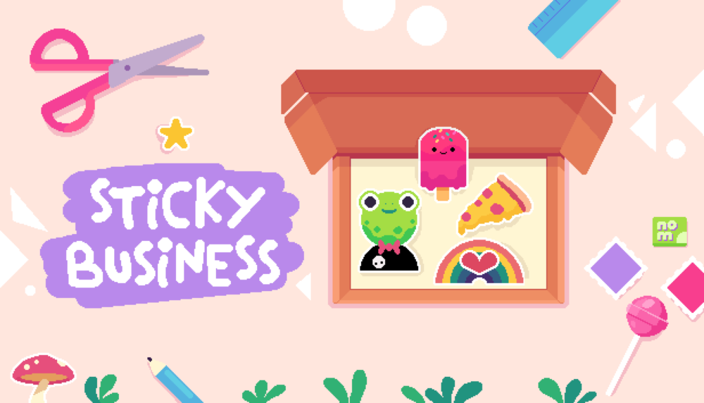 Imagen de la portada de Sticky Business