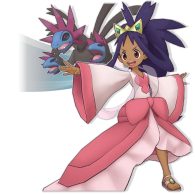 Iris (Campeona) y Hydreigon