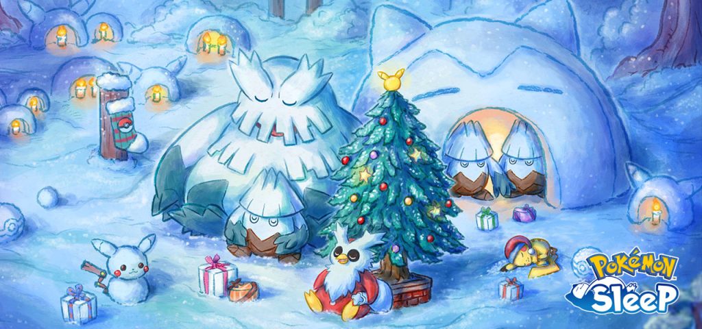 Pokémon Sleep Evento Navidad 2023