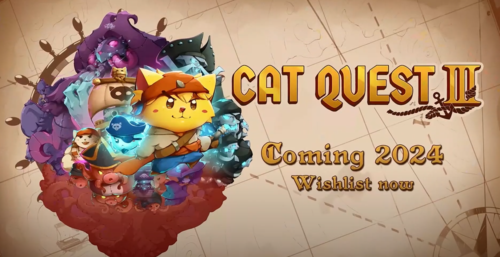 Cat Quest 3 anunciado en el The Triple-I Iniciative Showcase 2024