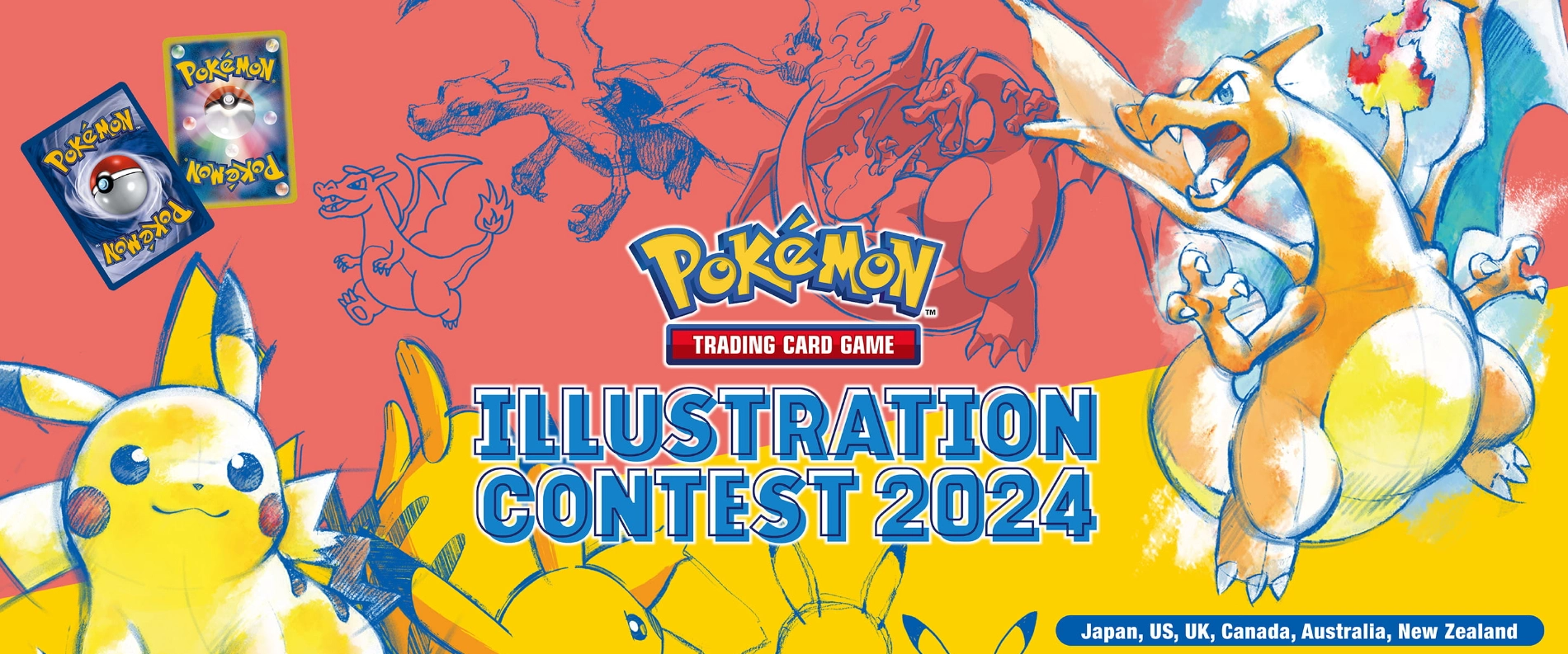 Portada Pokémon Trading Card Game Illustration Contest 2024.