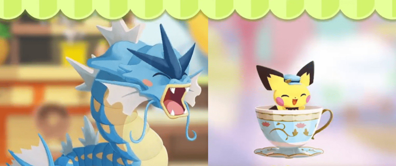 Pichu Hora del Té y Gyarados regresan a Pokémon Café ReMix