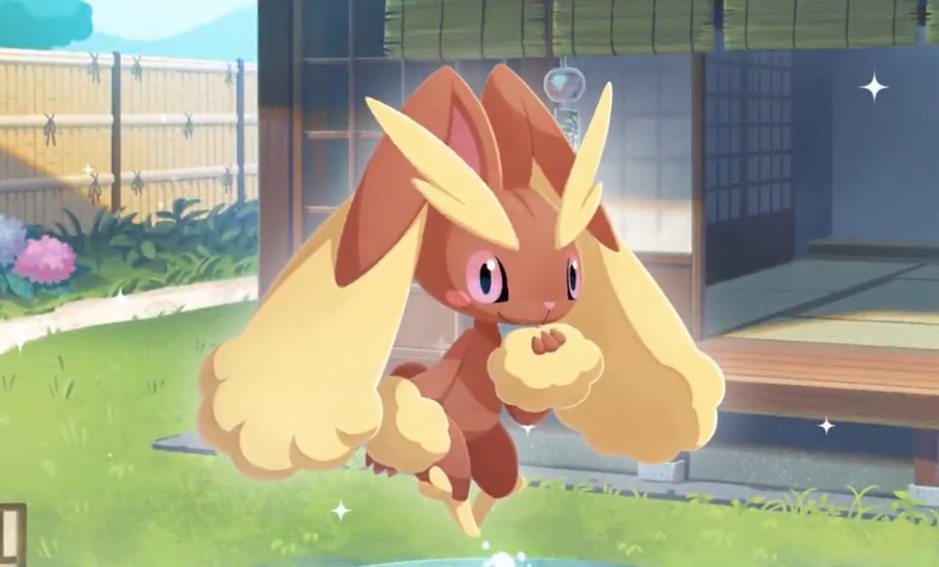 Lopunny debuta en Pokémon Café ReMix