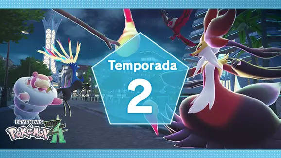 Detallada la temporada 2 de Combates Clasificatorios de Leyendas Pokémon: Z-A