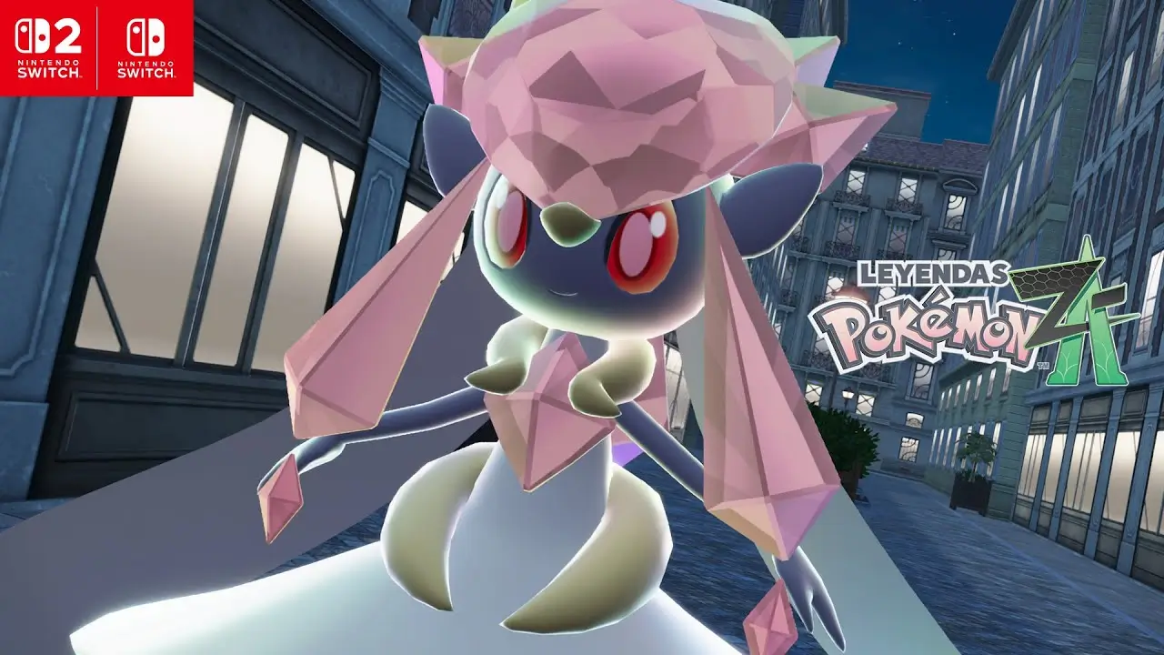 Consigue a Diancie y una Diancita en Leyendas Pokémon: Z-A