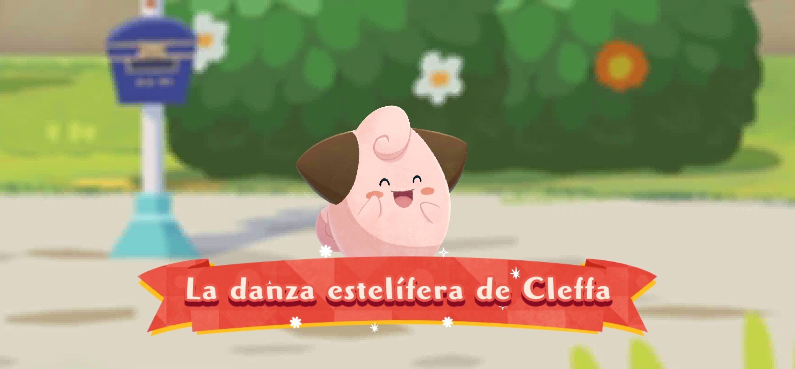 La danza estelífera de Cleffa inicia en Pokémon Café ReMix